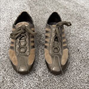 Geox Women’s Brown and Tan Sneakers